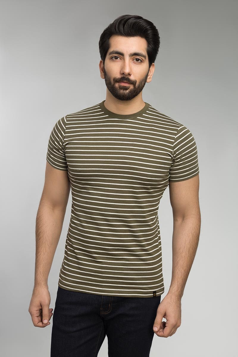 Olive Urban Graphic T-Shirt JGP-URB-D124