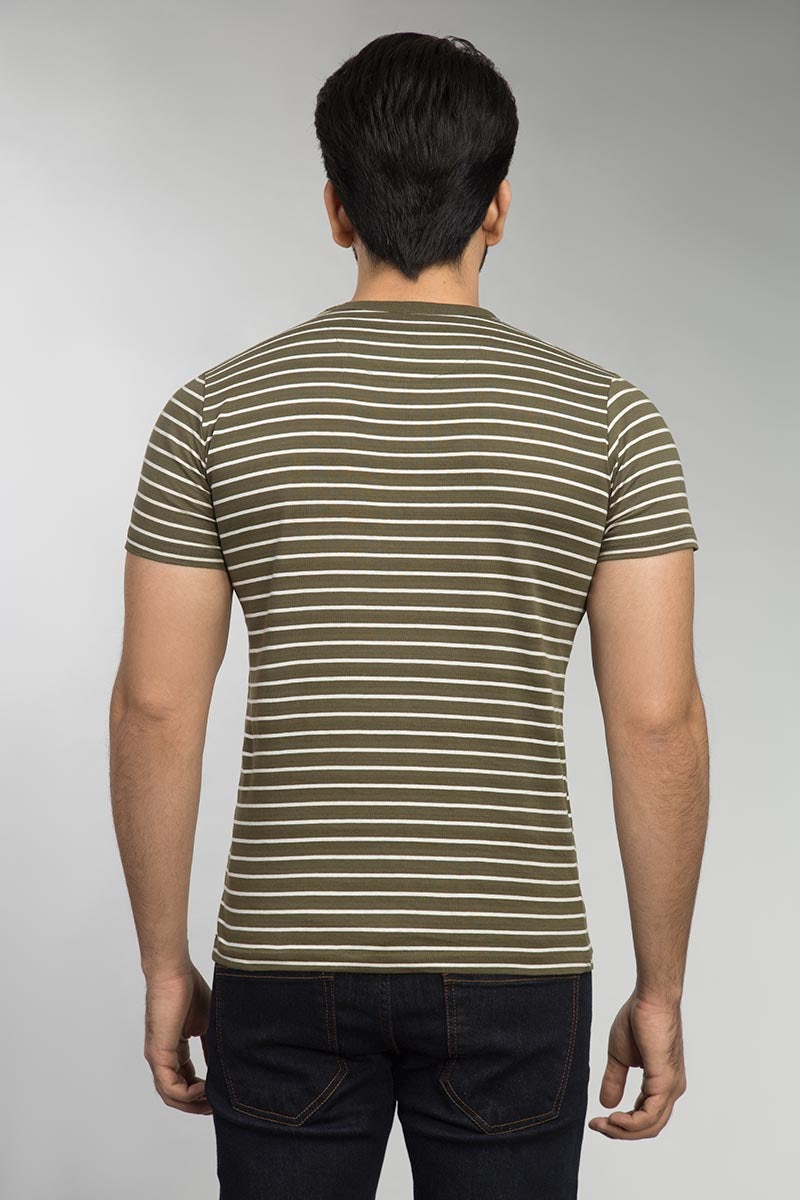 Olive Urban Graphic T-Shirt JGP-URB-D124