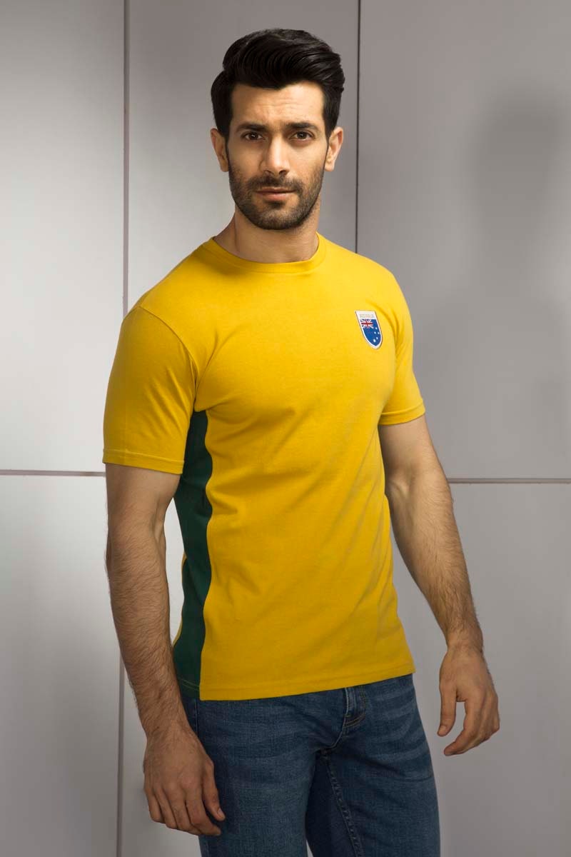 Mustard Urban Graphic T-Shirt JGP-URB-D126