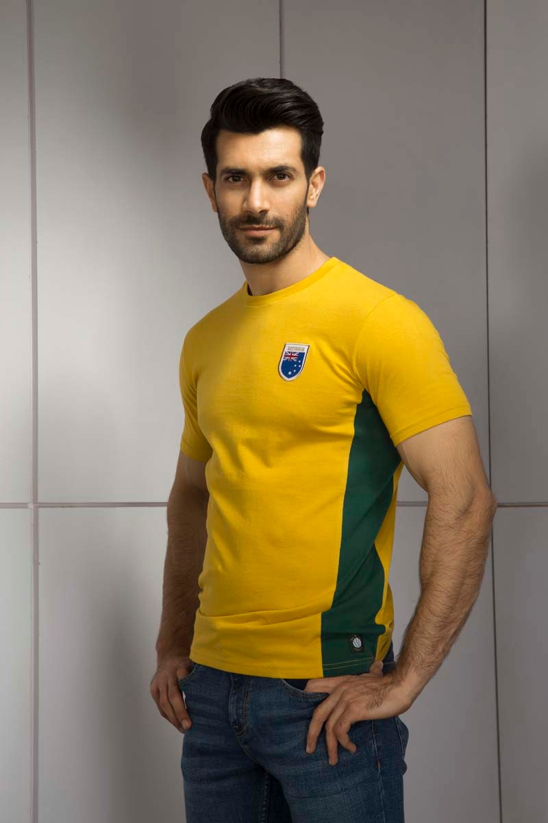 Mustard Urban Graphic T-Shirt JGP-URB-D126