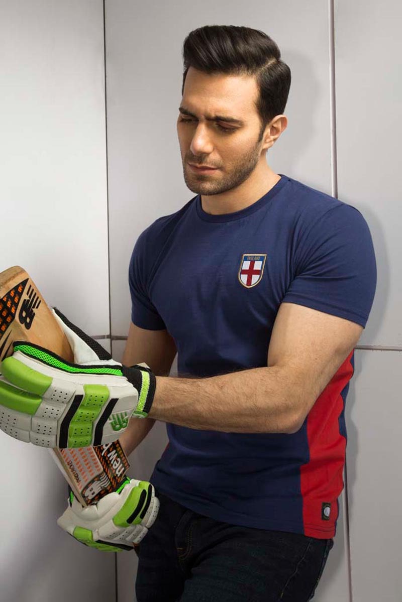 Navy Urban Graphic T-Shirt JGP-URB-D127