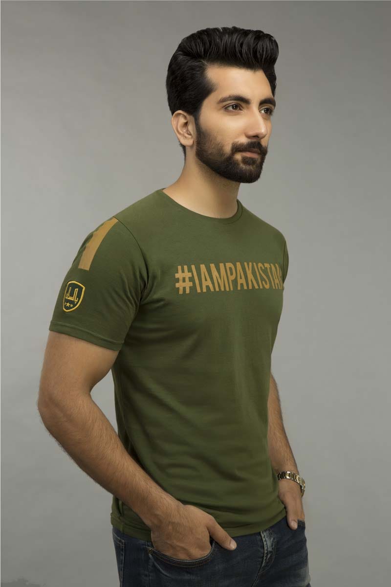 Green Urban Gharpic T-Shirt JGP-URB-D134