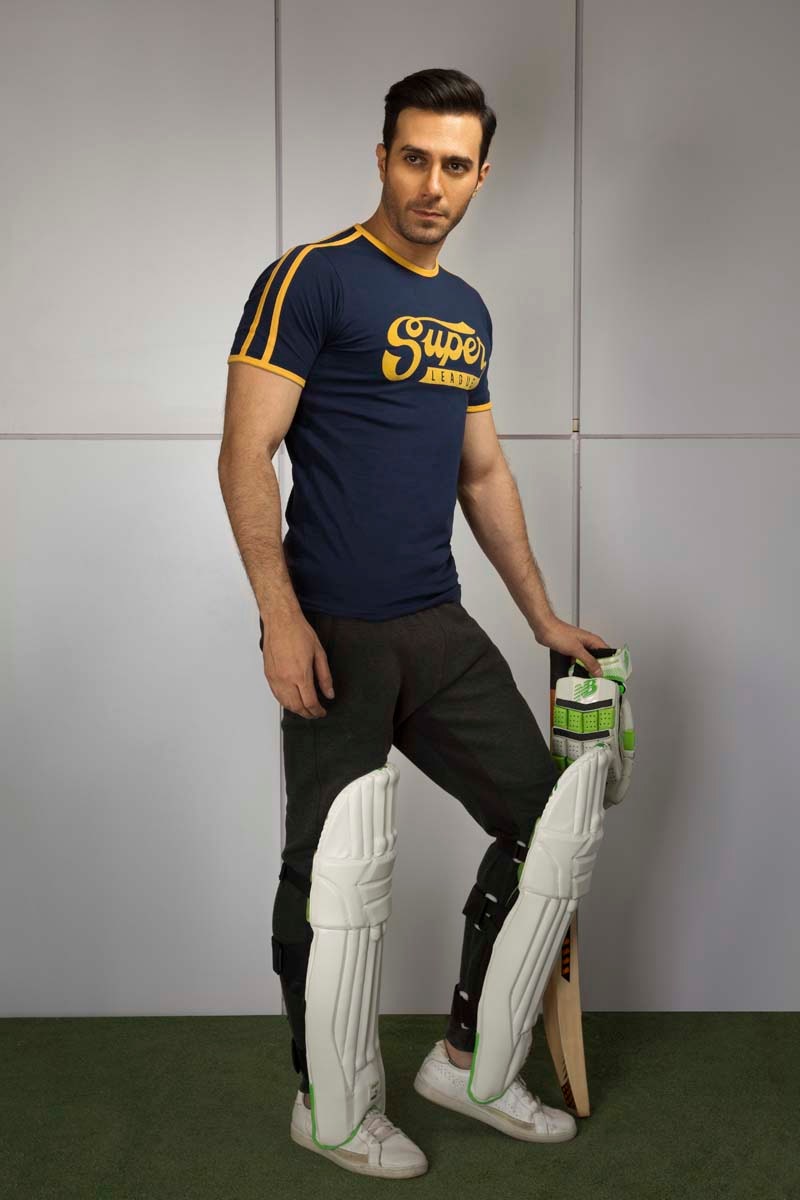 Navy Urban Graphic T-Shirt JGP-URB-D136