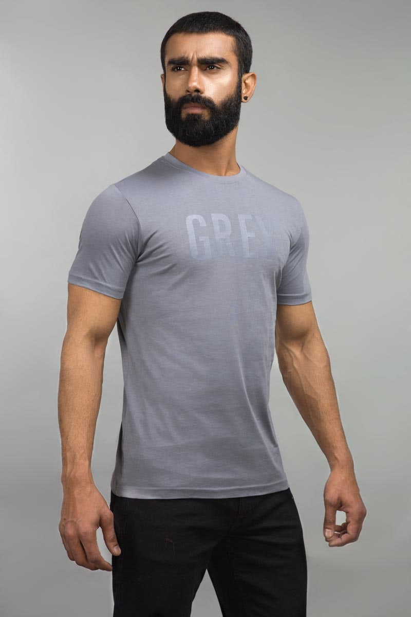 Grey Fashion Tee JGP-URB-D138