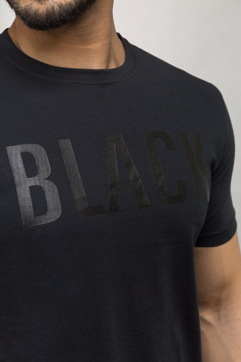 Black Fashion Tee JGP-URB-D139