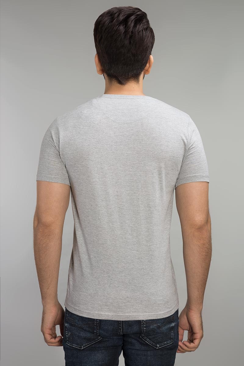 Ash Grey Fashion Tee JGP-URB-D142