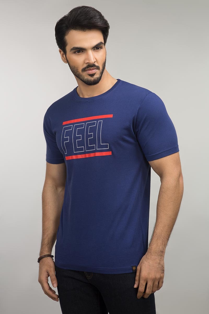 Navy Fashion Tee JGP-URB-D143