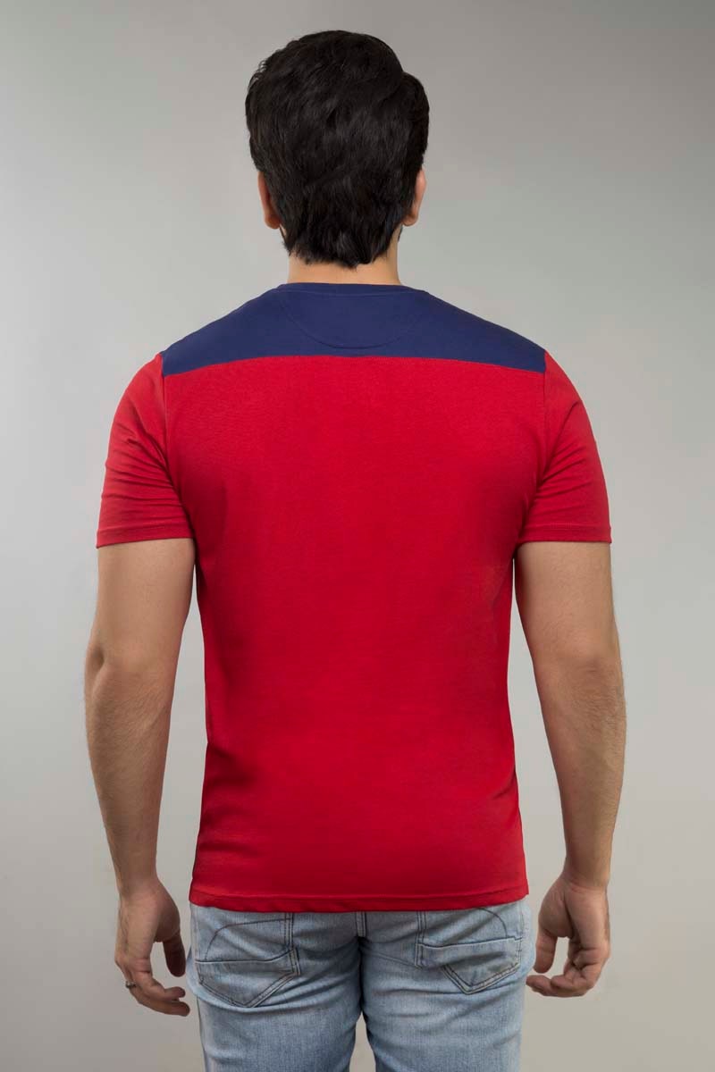 Red Urban Graphic T-Shirt JGP-URB-D148