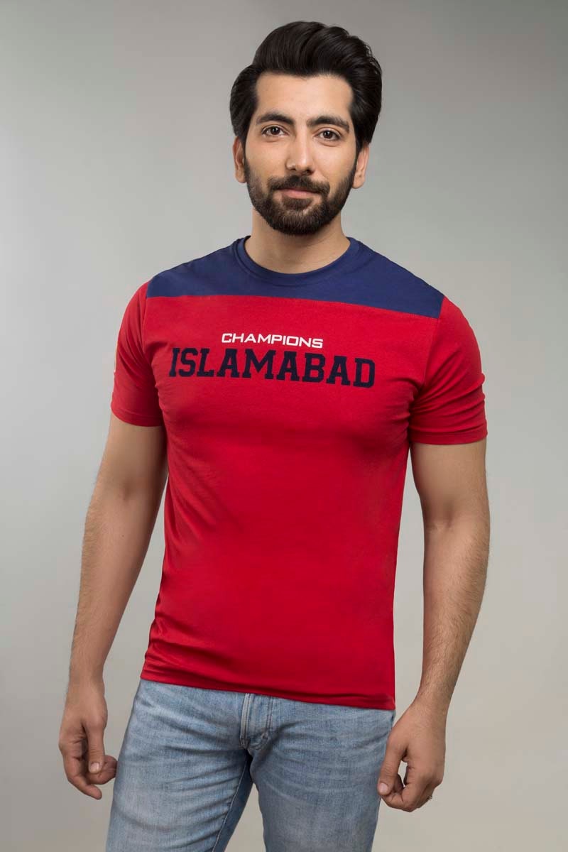 Red Urban Graphic T-Shirt JGP-URB-D148