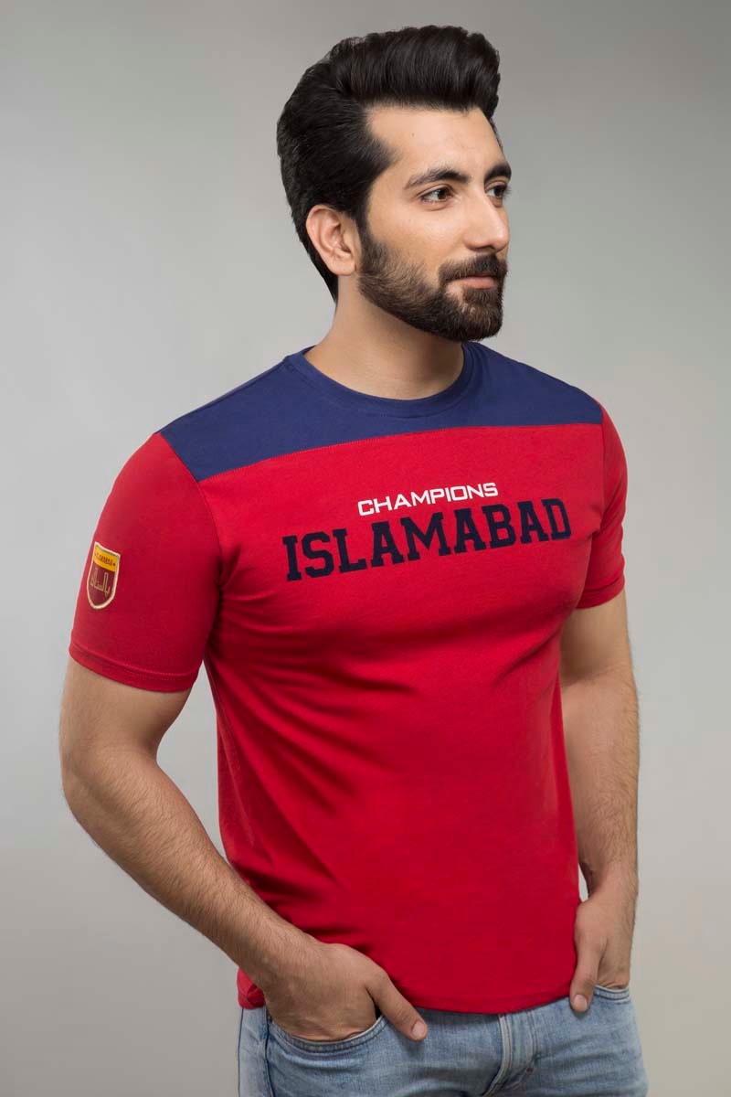 Red Urban Graphic T-Shirt JGP-URB-D148