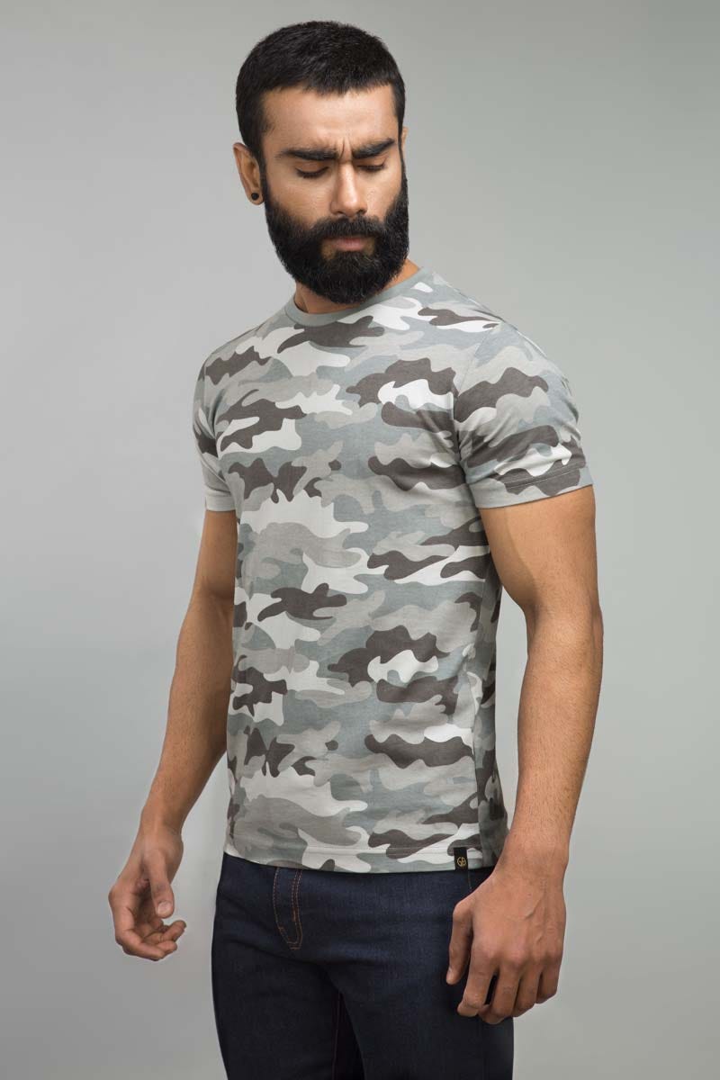 Grey Fashion Tee JGP-URB-D153