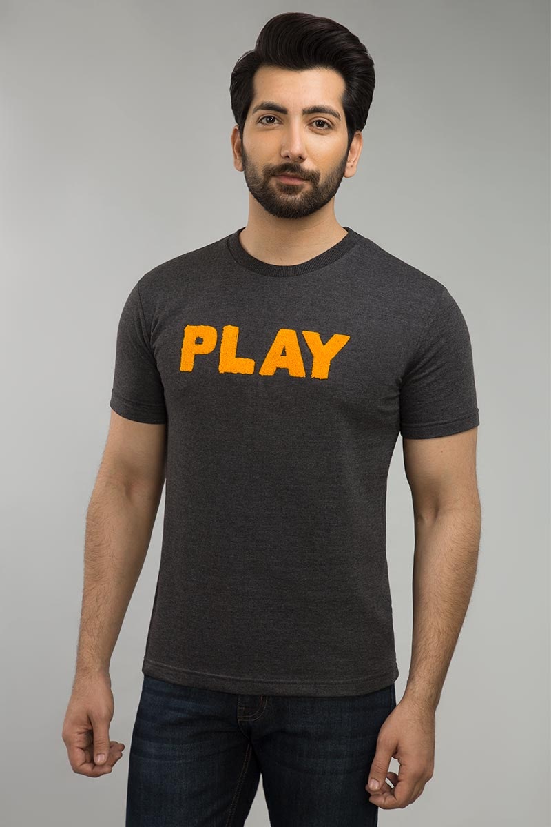 Charcoal Urban Graphic T-Shirt JGP-URB-D157