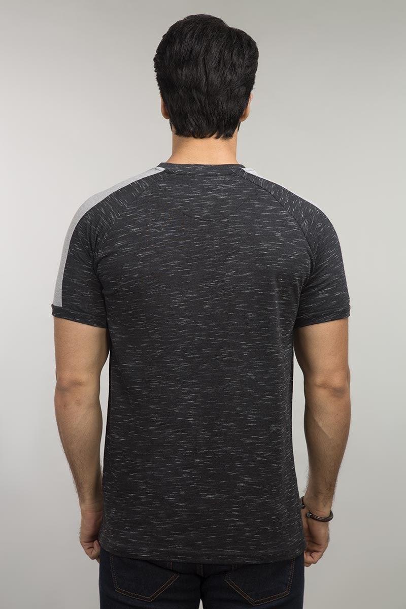 Black Fashion Tee JGP-URB-D159