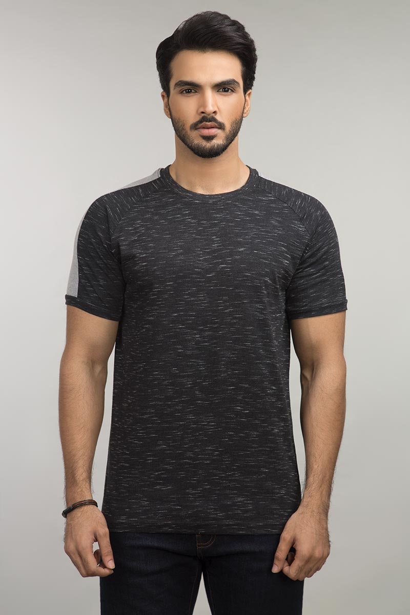 Black Fashion Tee JGP-URB-D159