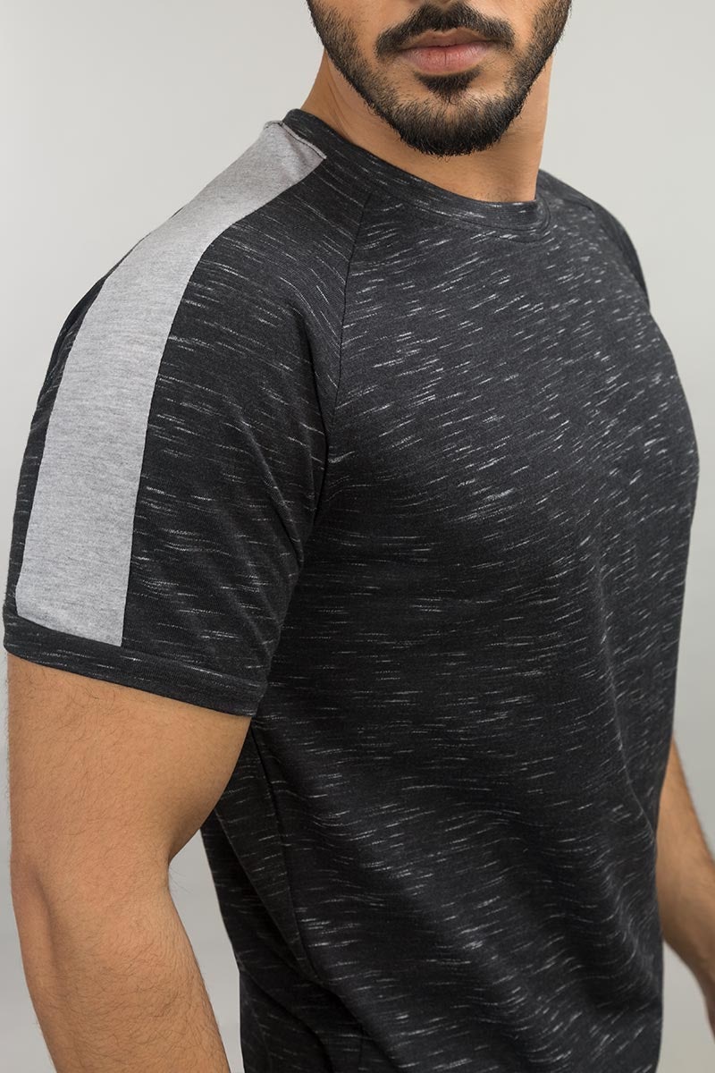 Black Fashion Tee JGP-URB-D159