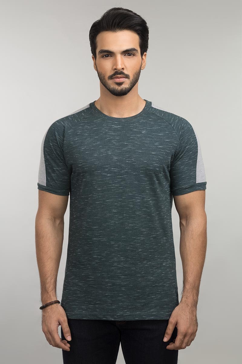 Bottle Green Fashion Tee JGP-URB-D162