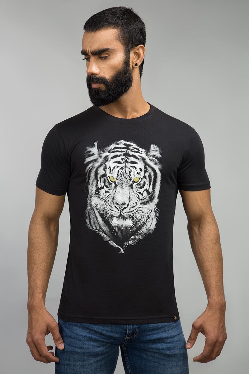 Black Fashion Tee JGP-URB-D166