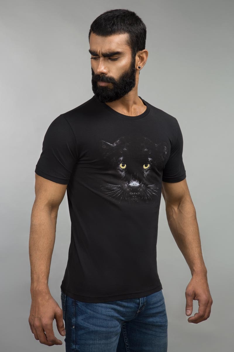 Black Urban Graphic T-Shirt JGP-URB-D168