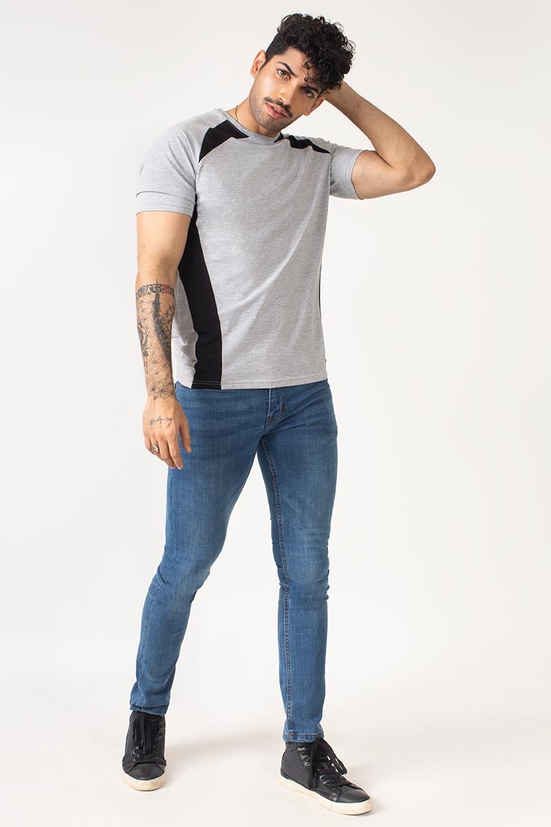 Ash Grey Tee JGP-URB-D202