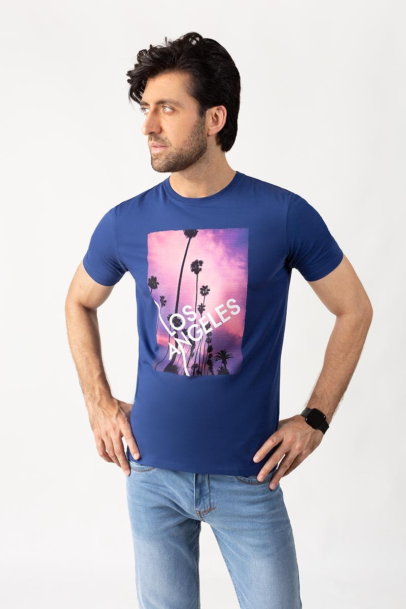 Navy Fashion T-Shirt JGP-URB-D209