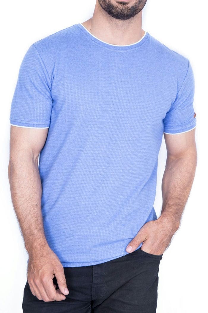 Strick Azur -  Blue Urban T-Shirt JGP-URB-D41-03