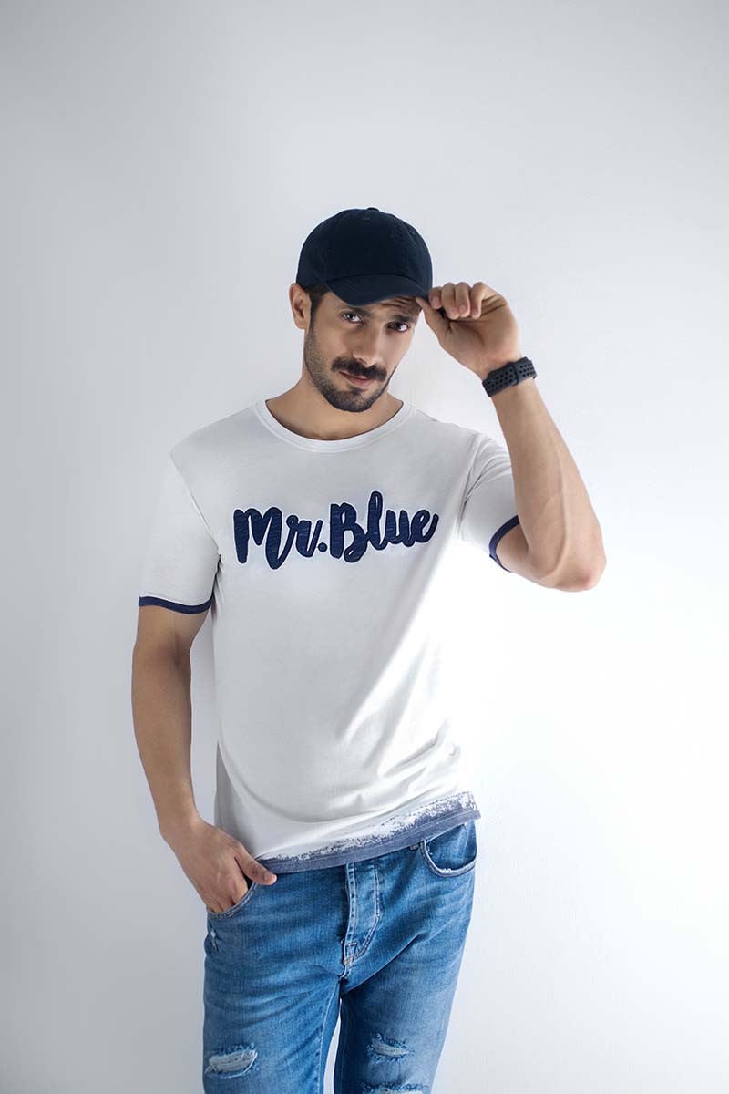 White Urban Graphic T-Shirt JGP-URB-D87-MB