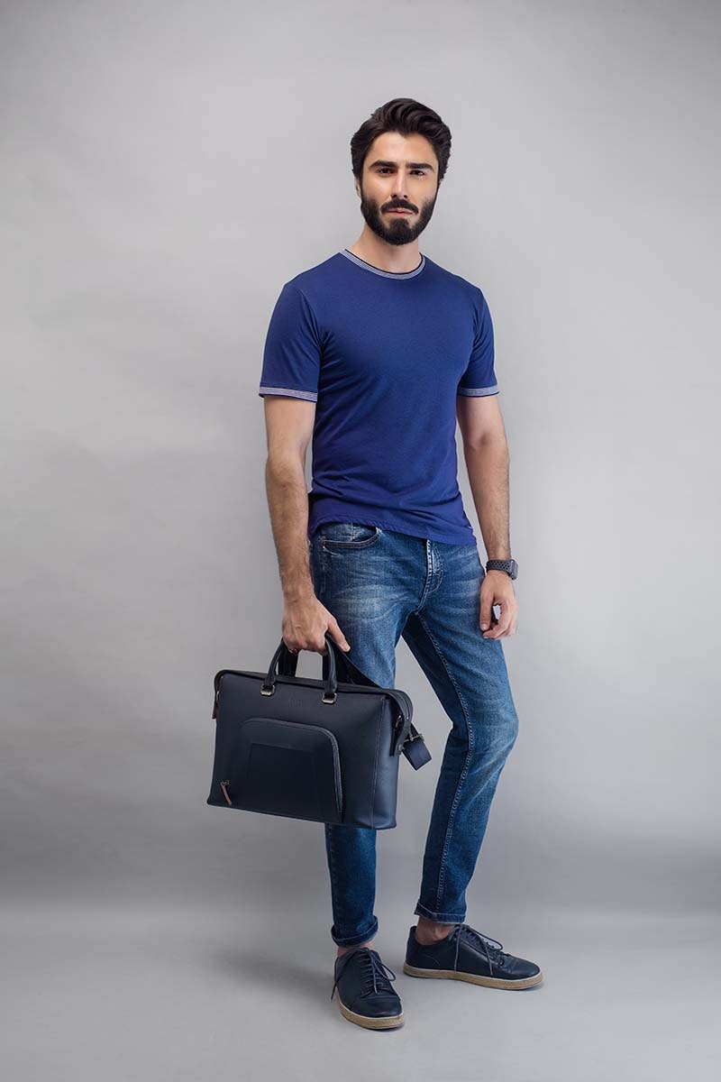 Navy Urban Graphic T-Shirt JGP-URB-D89-MB