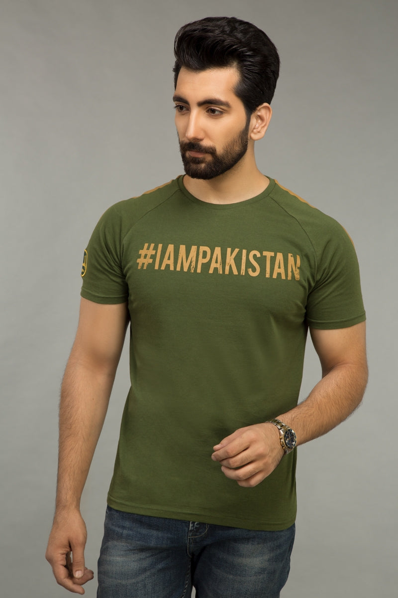 Green Urban Graphic T-Shirt JGP-URB-D91