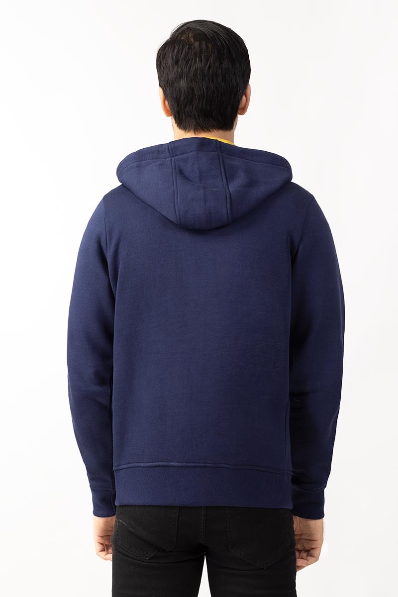 Navy Zipper Jacket JKT-HZJ-D37-02