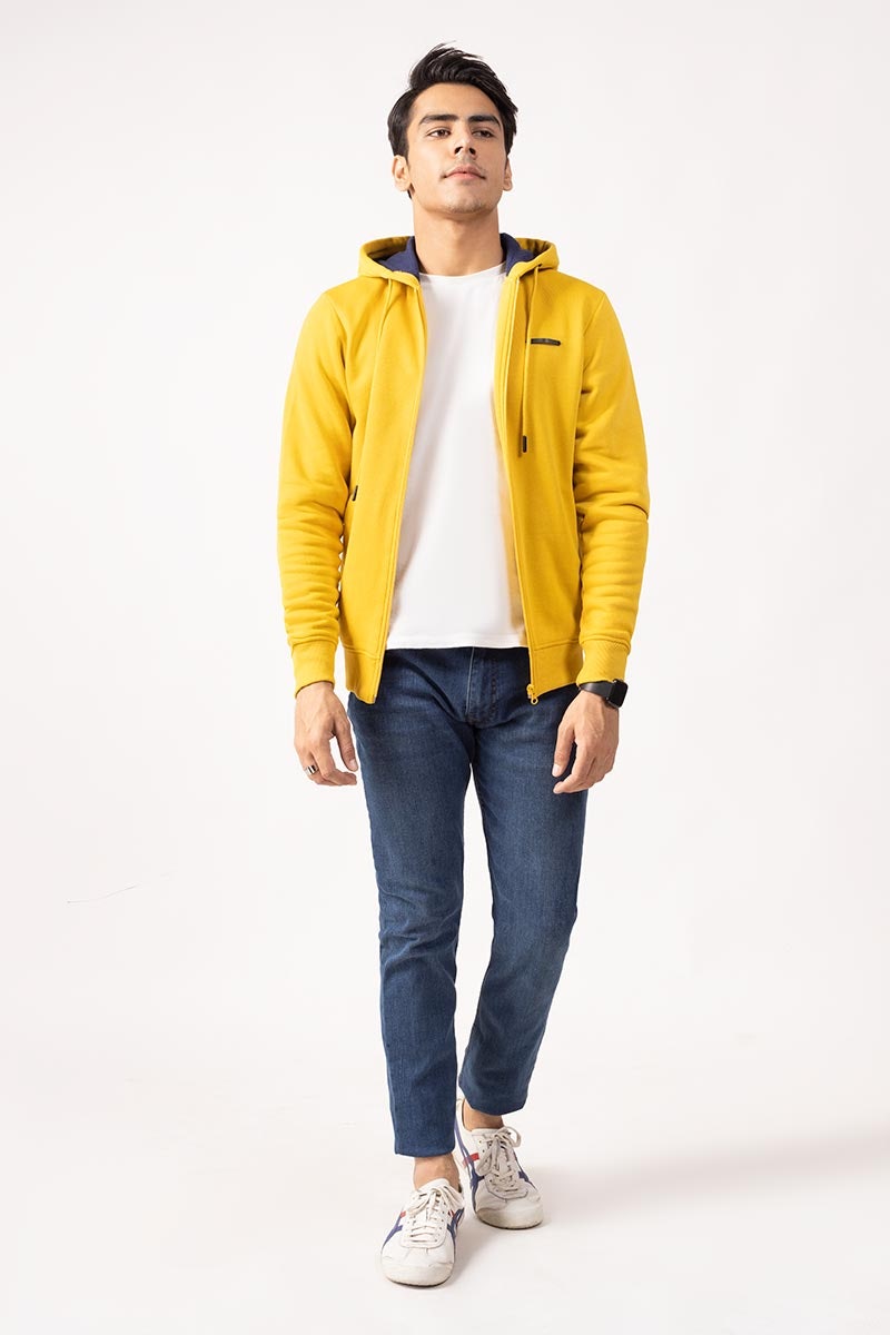 Olive-Oil Zipper Jacket JKT-HZJ-D37-03