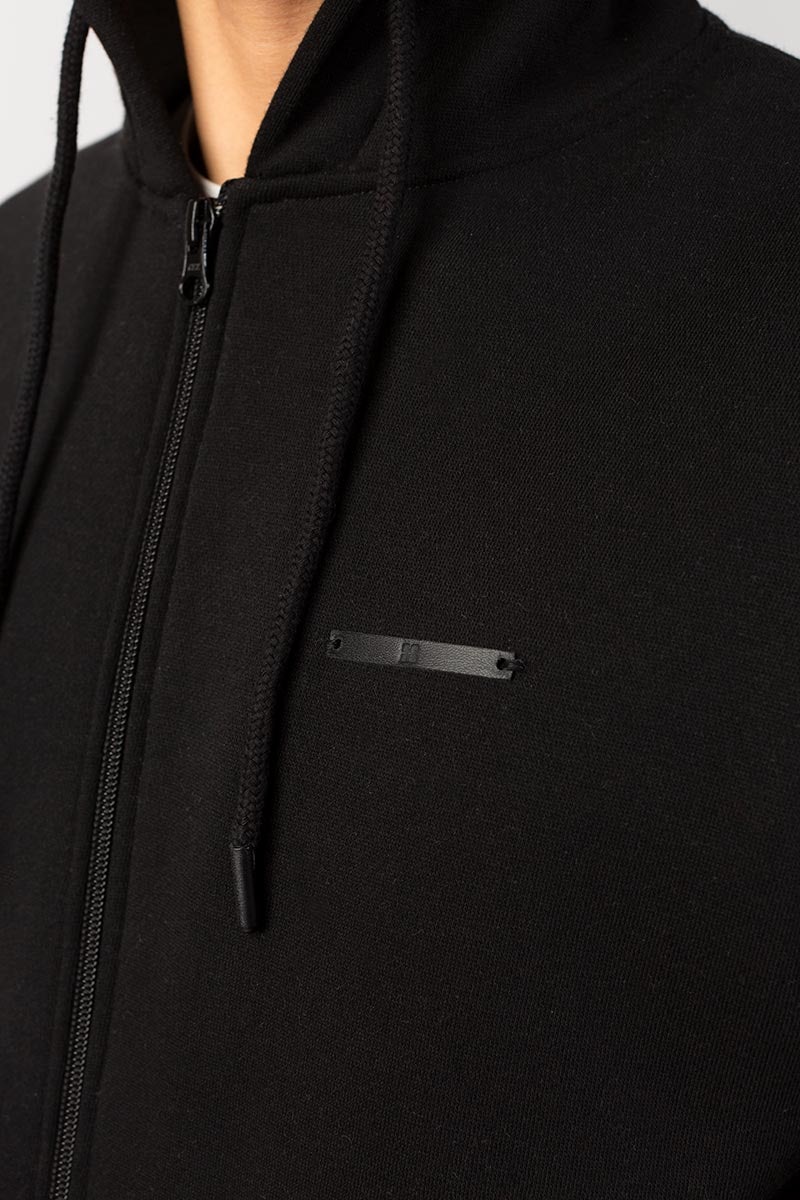 Black Zipper JKT-HZJ-D37-04