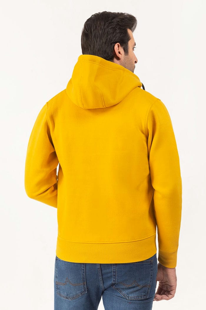Mustard Hoodie Zipper Jacket JKT-HZJ-D43-01