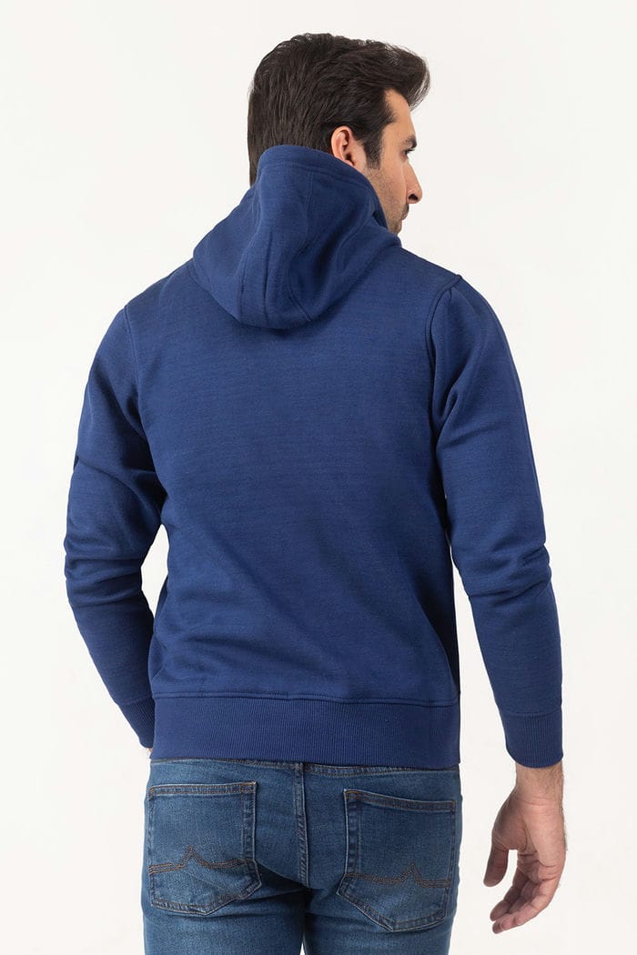 Navy Hoodie Zipper Jacket JKT-HZJ-D43-02