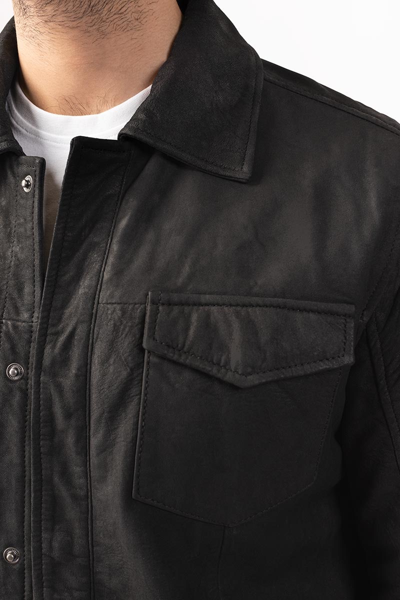 Black Jacket JKT-LETH-D31-01