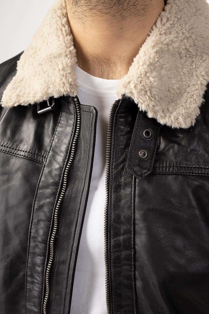 Black Jacket JKT-LETH-D33-01