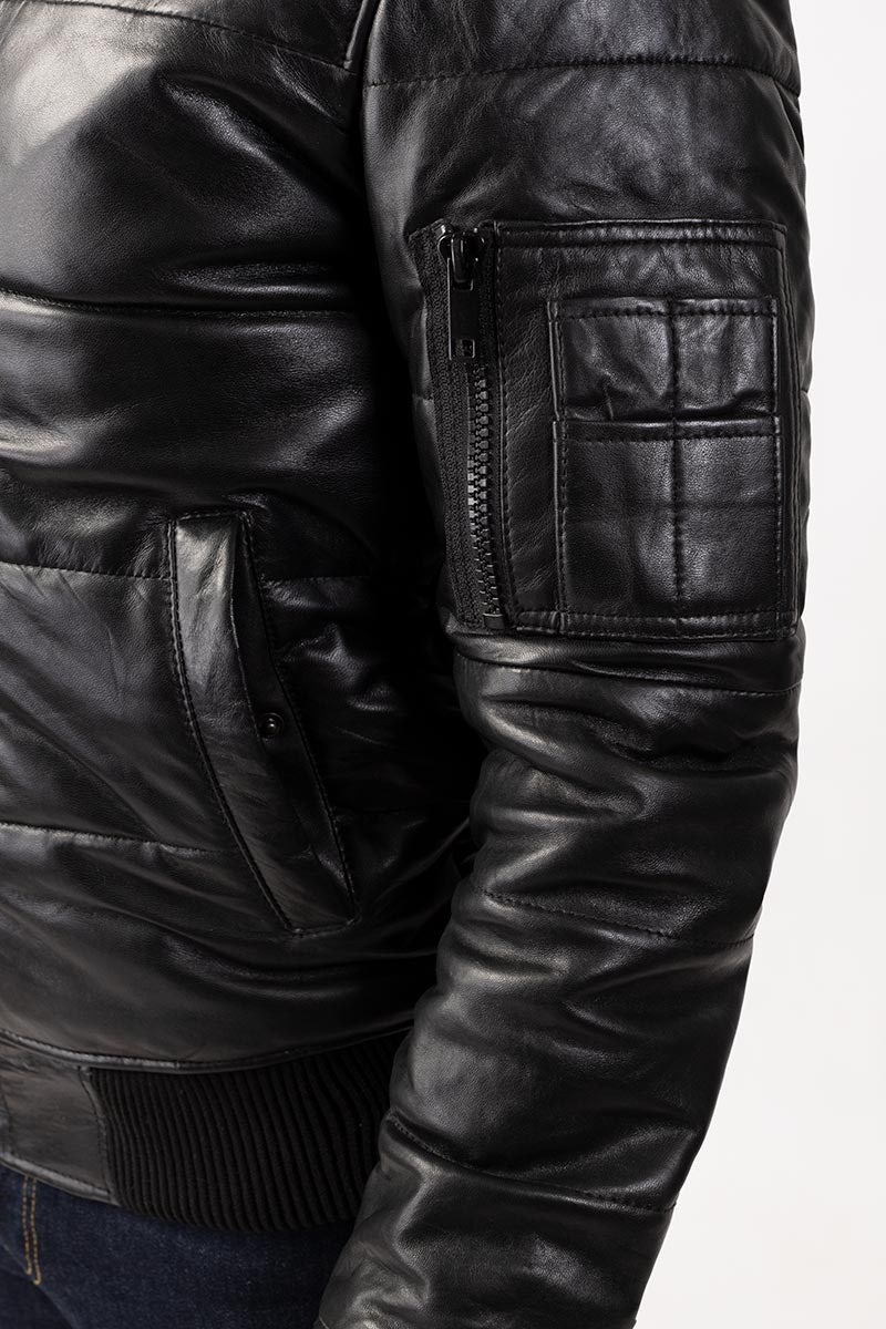 Black Jacket JKT-LETH-D34-01