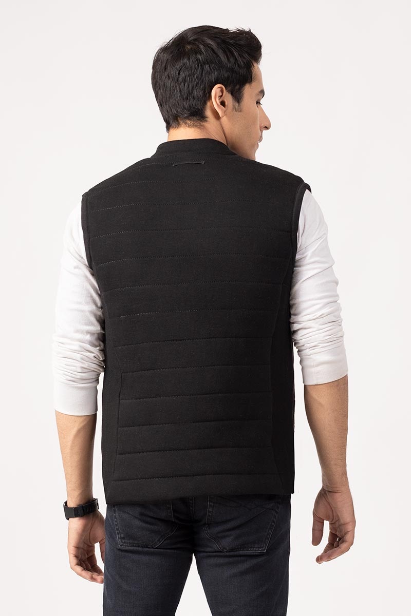 Black Vest Jacket JKT-MNV-D23-01