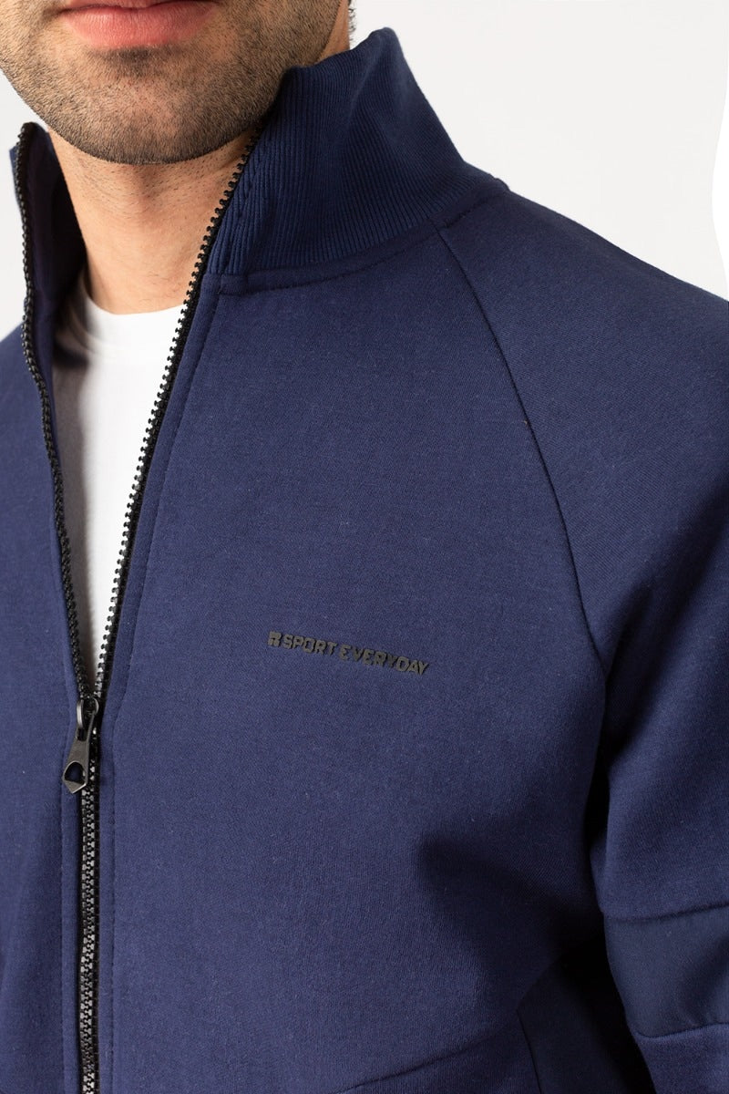 Navy Zipper Jacket JKT-MNZ-73-04