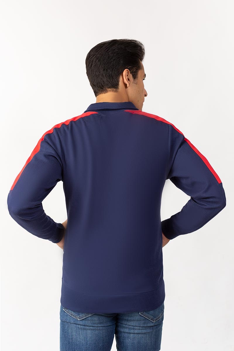 Navy Zipper JKT-MNZ-74-01