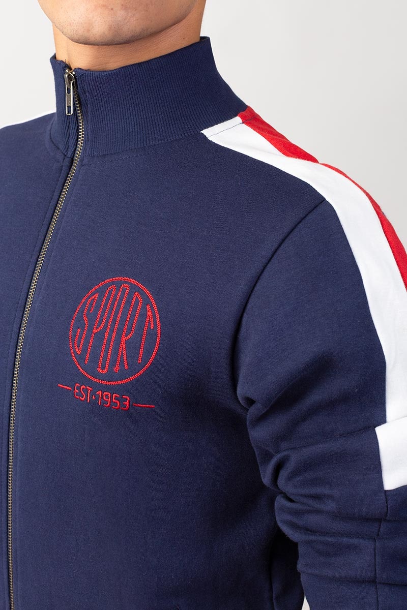 Navy Zipper JKT-MNZ-74-01