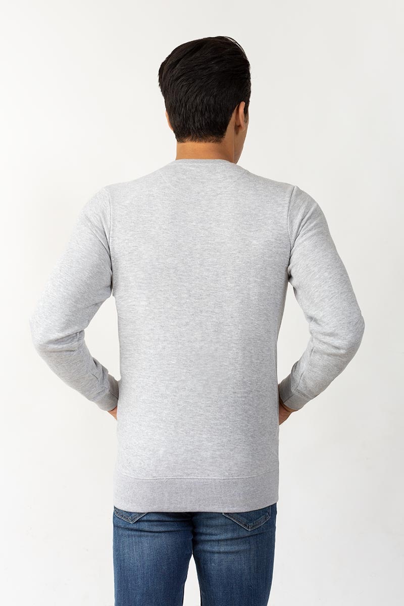 Ash Grey SweatShirt JKT-MSS-15-03