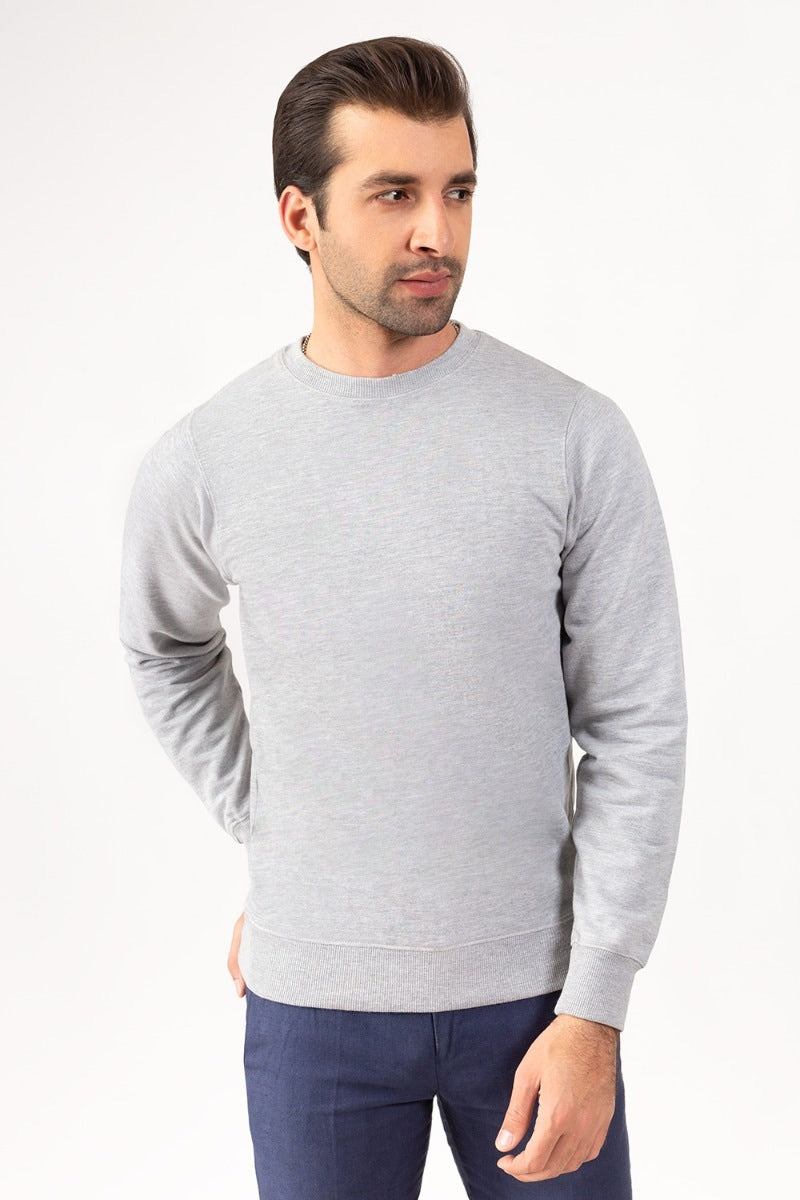 Ash Grey Sweat Shirt JKT-MSS-17-01