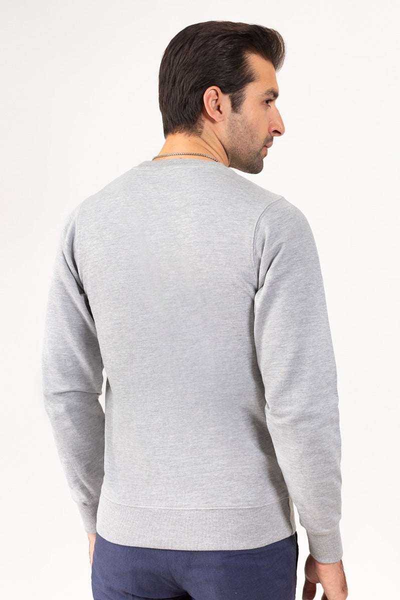 Ash Grey Sweat Shirt JKT-MSS-17-01