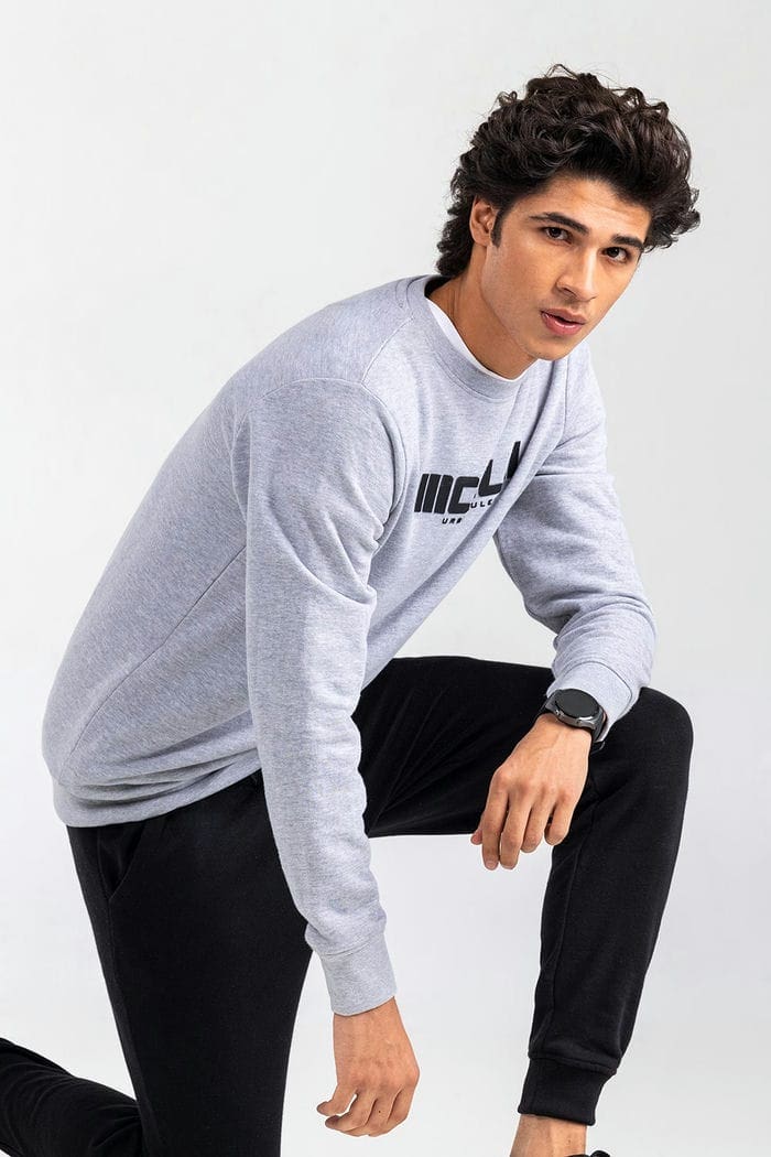 Grey Fashion Sweatshirt JKT-MSS-D22-01