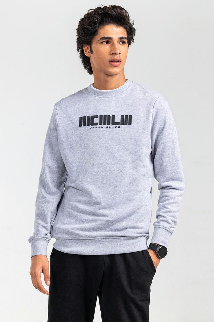 Grey Fashion Sweatshirt JKT-MSS-D22-01