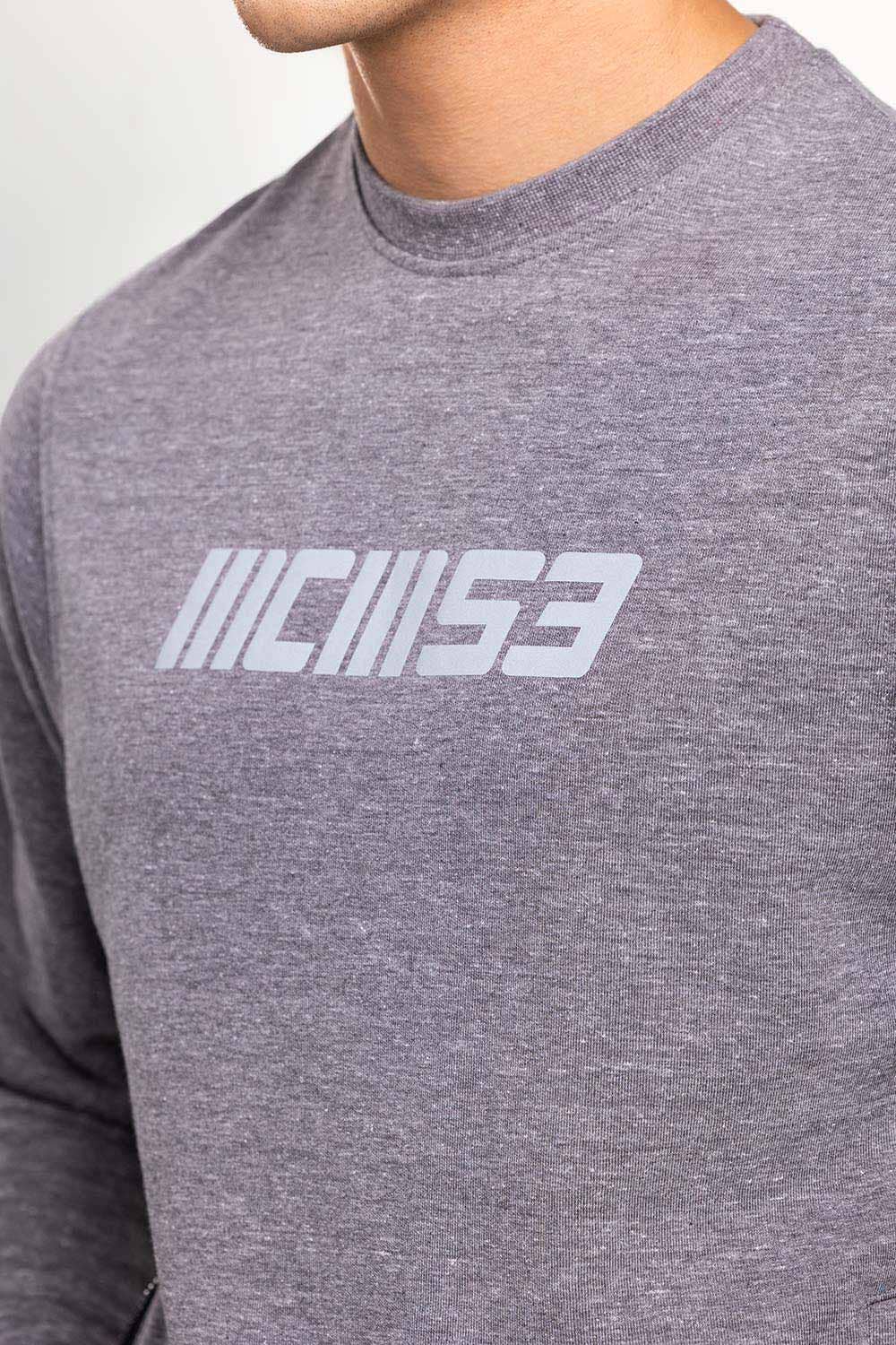 Grey Fashion Sweatshirt JKT-MSS-D23-03