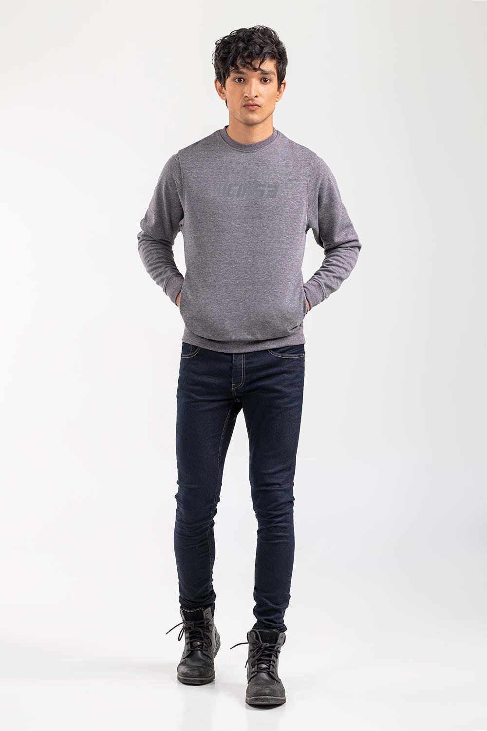 Grey Fashion Sweatshirt JKT-MSS-D23-03