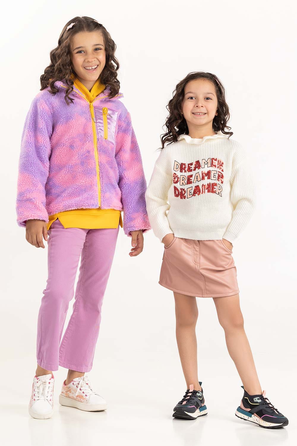 Junior Girl Pink-Purple Jacket 224-410-008