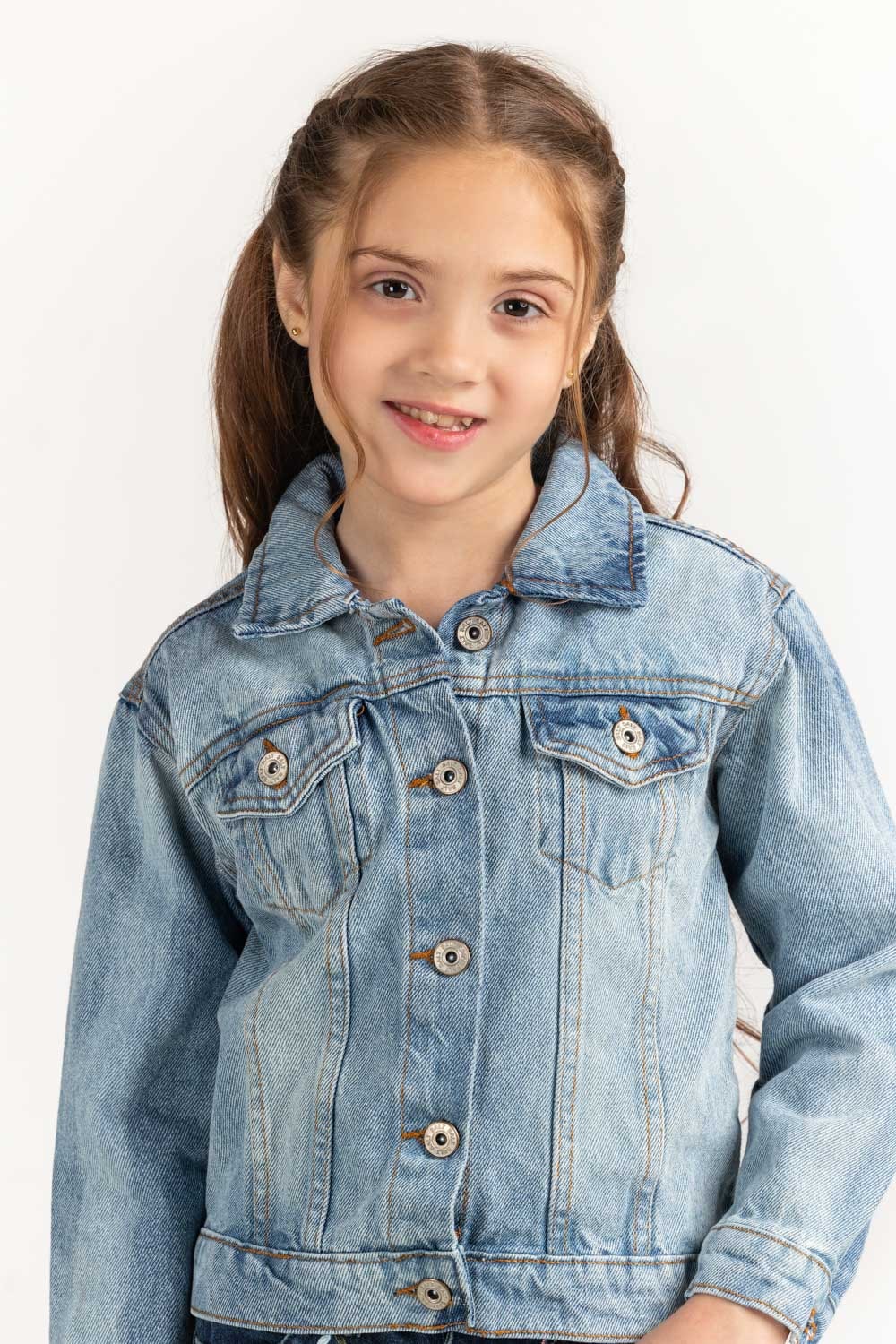 Junior Girls Denim Jackets JG-JKT-WS24-013