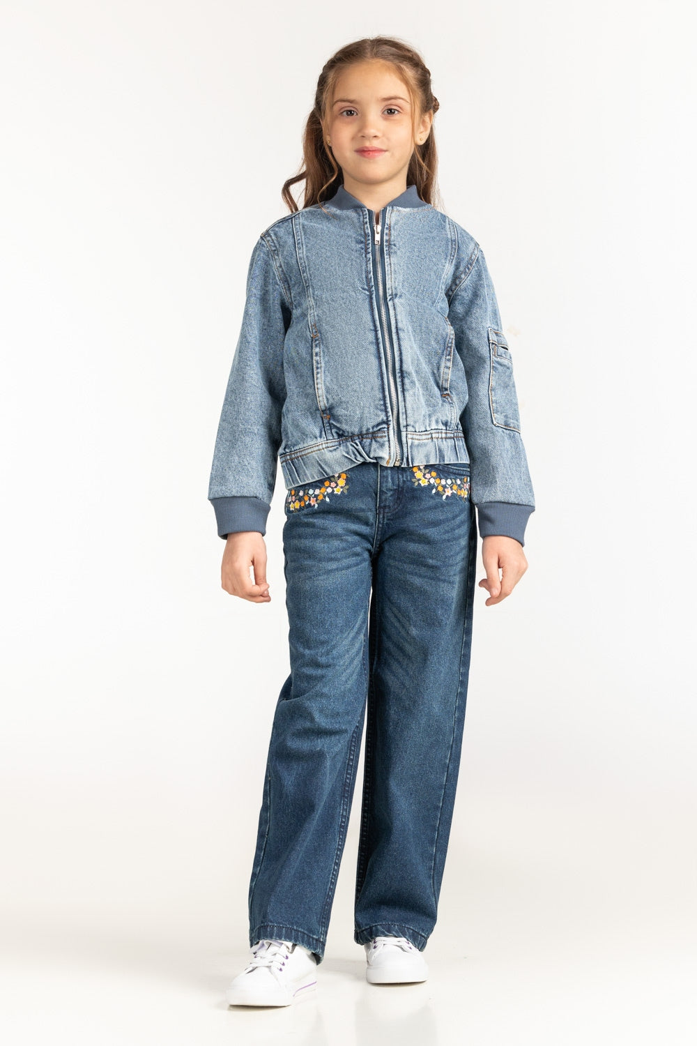Junior Girls Denim Jackets JG-JKT-WS24-015